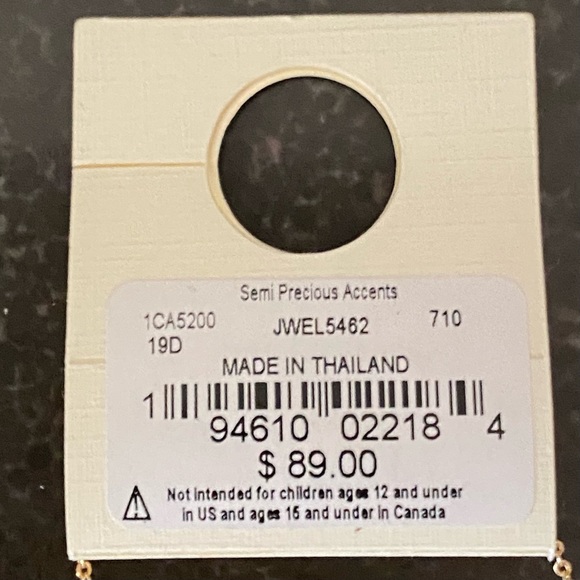 ๐HOST PICK๐ NWT Lucky Brand Genuine Sapphire Pendant - Picture 12 of 12